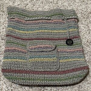 The Sak Gray Striped Backpack